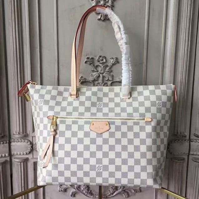 Сумка Louis Vuitton Iena MM N44040 Damier Azur Canvas "White" фото № 2