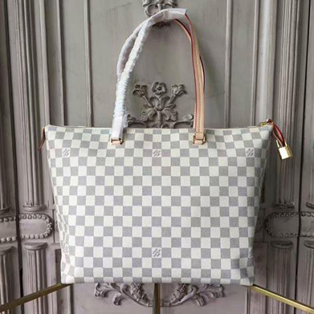Сумка Louis Vuitton Iena MM N44040 Damier Azur Canvas "White" фото № 4