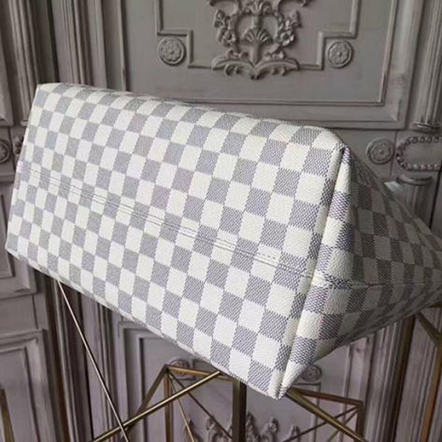 Сумка Louis Vuitton Iena MM N44040 Damier Azur Canvas "White" фото № 5