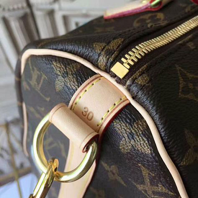 Сумка Louis Vuitton Speedy Bandouliere 30 My World Tour P00174 Monogram Canvas "Brown" фото № 7
