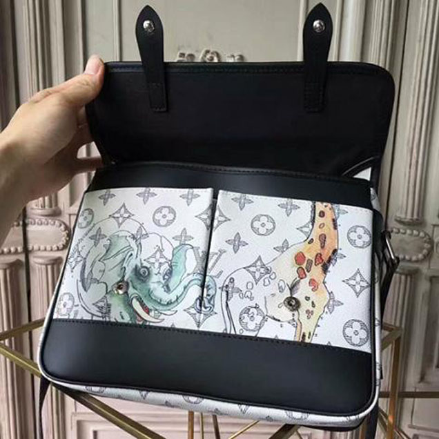 Сумка Louis Vuitton M54254 Messenger PM Messenger Bag Monogram Canvas "White" фото № 9