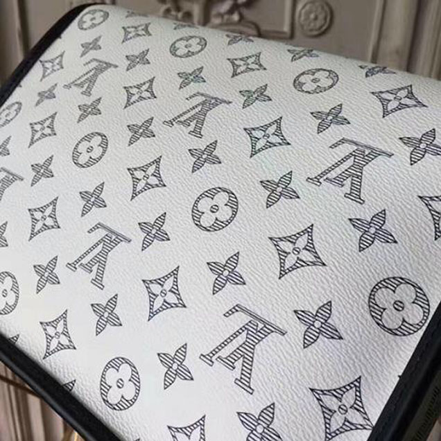 Сумка Louis Vuitton M54254 Messenger PM Messenger Bag Monogram Canvas "White" фото № 8