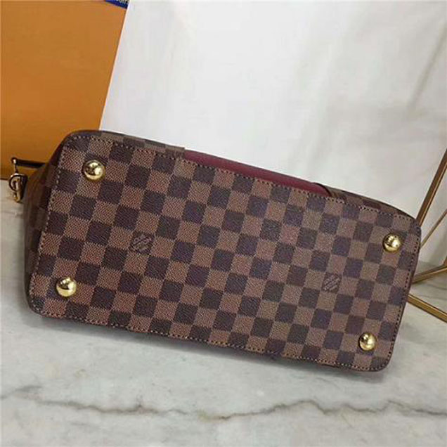 Сумка Louis Vuitton Jersey N44021 Damier Ebene Canvas "Brown" фото № 4
