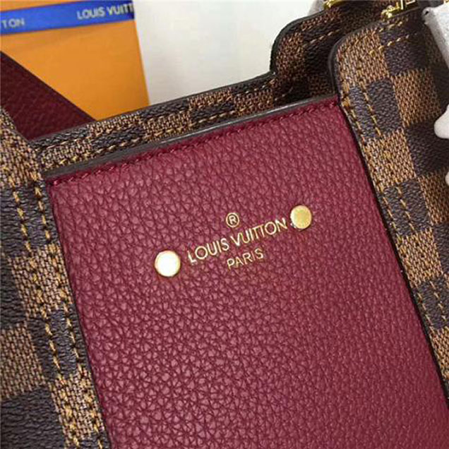 Сумка Louis Vuitton Jersey N44021 Damier Ebene Canvas "Brown" фото № 5