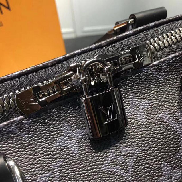 Сумка Louis Vuitton Keepall Bandouliere 50 M43817 Monogram Eclipse "Black" фото № 7