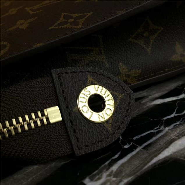 Клатч Louis Vuitton Monogram Canvas Pochette Voyage MM M63066 "Brown" фото № 7