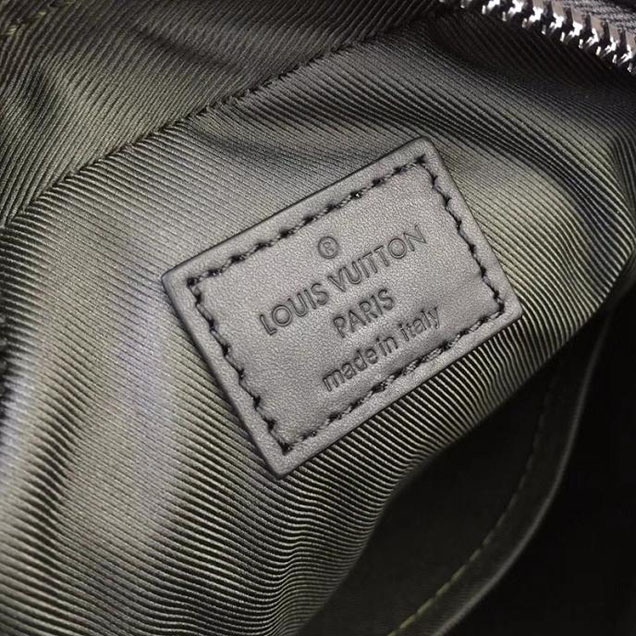 Сумка Louis Vuitton Monogram Eclipse Canvas Danube PM M43677 "Black" фото № 10