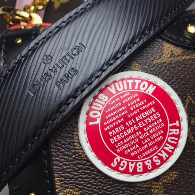 Сумка Louis Vuitton Monogram Canvas Twist MM M43629 "Black" фото № 8