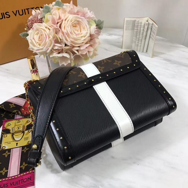 Сумка Louis Vuitton Monogram Canvas Twist MM M43629 "Black" фото № 4