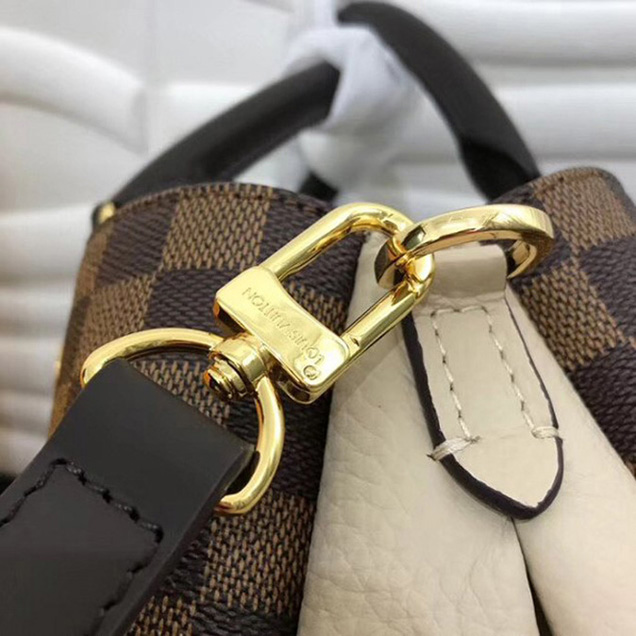 Сумка Louis Vuitton Brittany N44020 Damier Ebene Canvas Creme "Brown" фото № 7