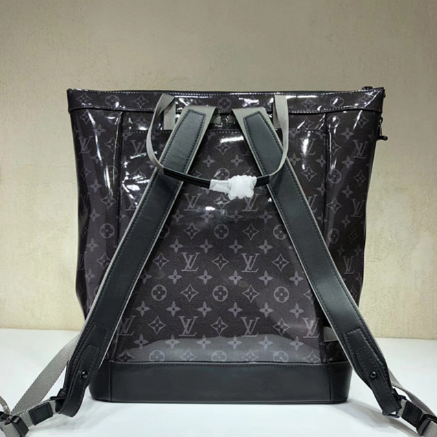 Рюкзак Louis Vuitton Zipped Tote M43900 Monogram Eclipse Glaze "Black" фото № 3