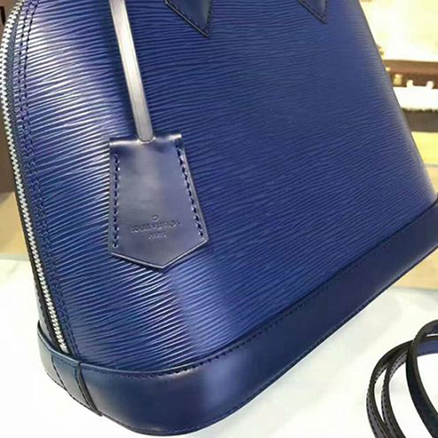 Сумка Louis Vuitton Alma PM M40620 Epi Leather "Navy Blue" фото № 6