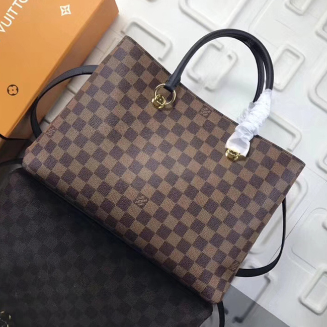 Сумка Louis Vuitton N40050 LV Riverside Damier Ebene Canvas Black "Brown" фото № 4
