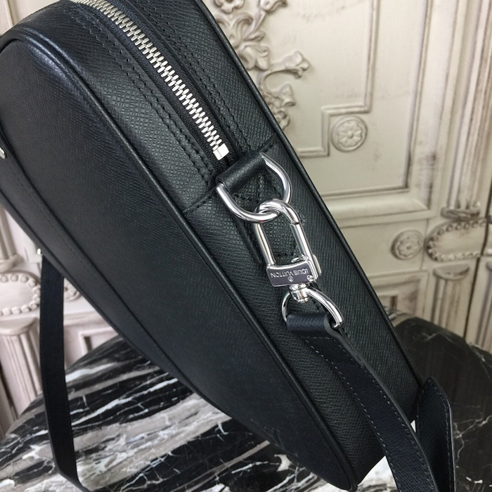 Портфель Louis Vuitton Porte-Documents Voyage PM M30638 Taiga Leather "Black" фото № 5