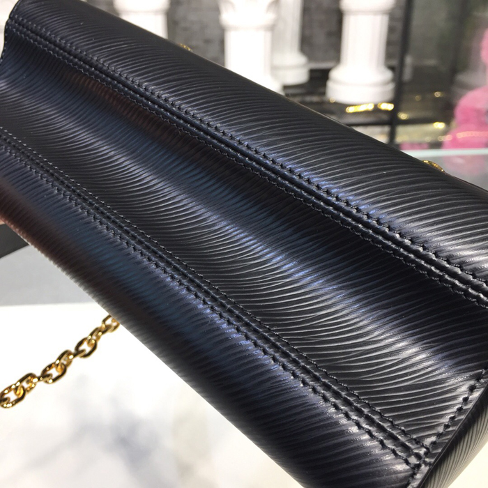 Сумка Louis Vuitton Twist MM M52510 Epi Leather "Black" фото № 7