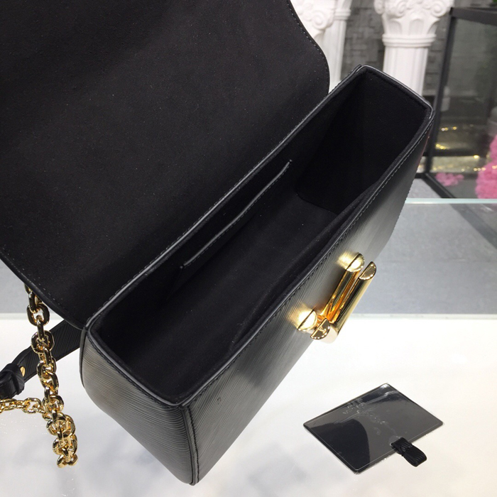 Сумка Louis Vuitton Twist MM M52510 Epi Leather "Black" фото № 9