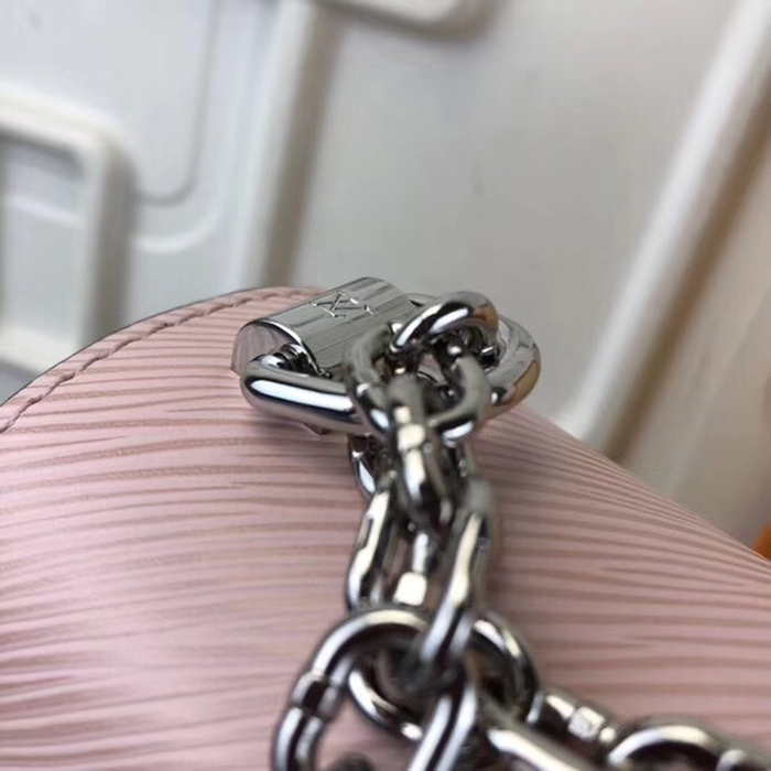 Сумка Louis Vuitton Twist MM M52487 Epi Leather Rose Ballerine Light "Pink" фото № 8