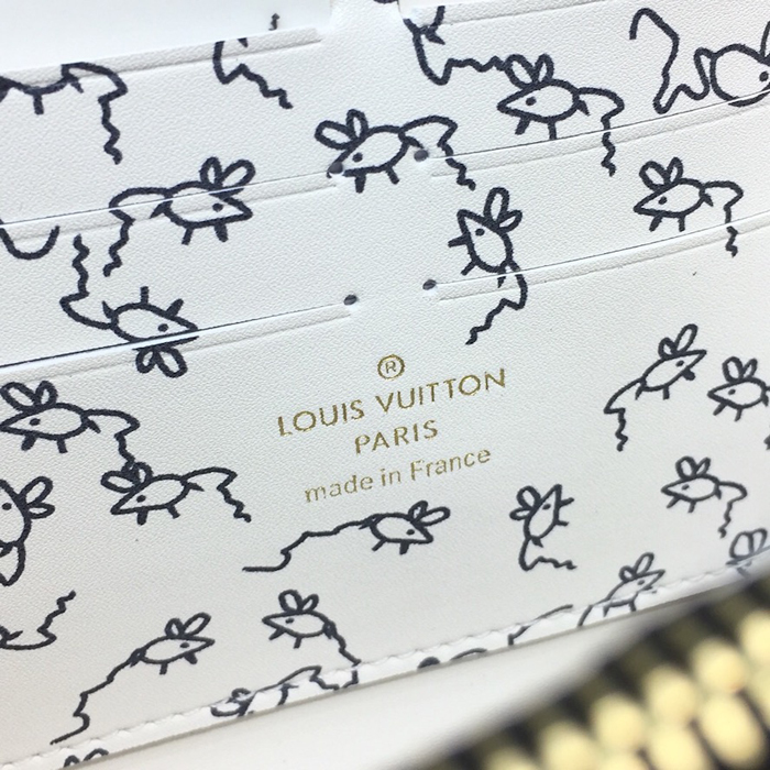 Сумка Louis Vuitton Twist Chain Wallet M63888 Monogram Canvas "Black" фото № 8