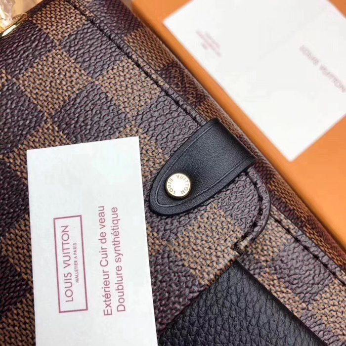 Сумка Louis Vuitton Vavin PM N40108 Damier Ebene Canvas Black "Brown" фото № 10