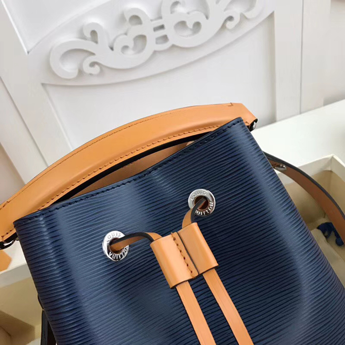 Сумка Louis Vuitton NeoNoe BB M53610 Epi Leather Indigo Safran "Navy Blue" фото № 7