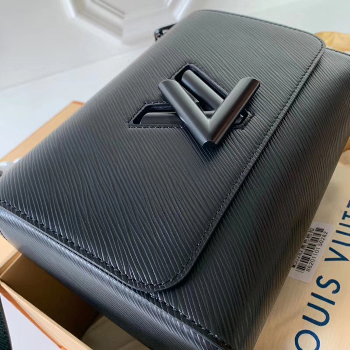 Сумка Louis Vuitton Twist MM M53236 Epi Leather "Black" фото № 4