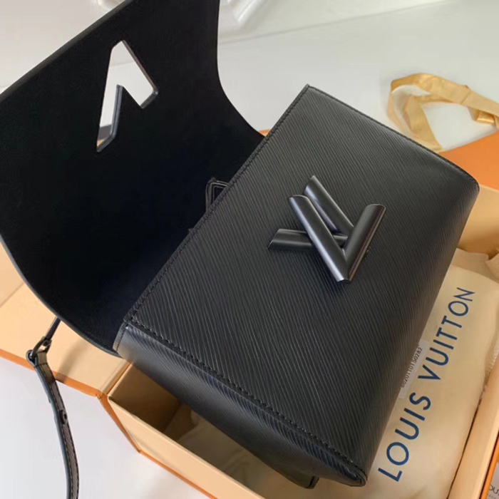 Сумка Louis Vuitton Twist MM M53236 Epi Leather "Black" фото № 8