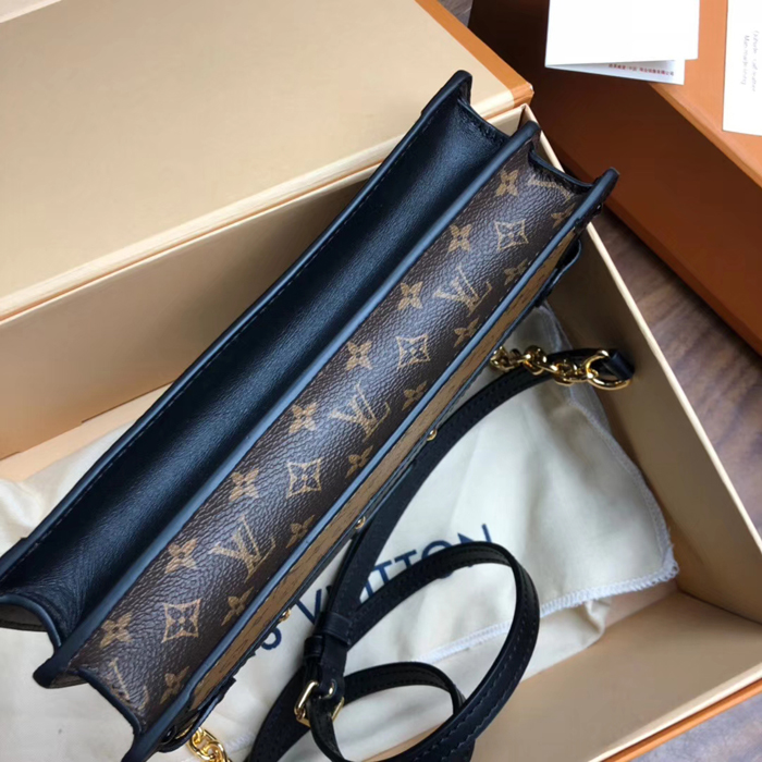 Сумка Louis Vuitton Trunk Clutch M43596 Monogram Canvas "Brown" фото № 5