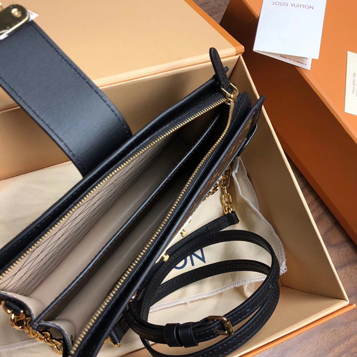 Сумка Louis Vuitton Trunk Clutch M43596 Monogram Canvas "Brown" фото № 10