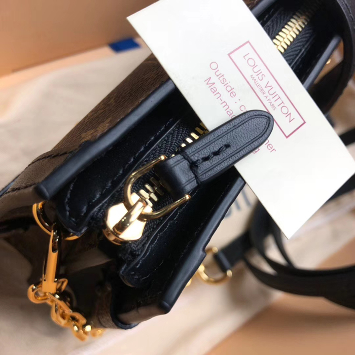 Сумка Louis Vuitton Trunk Clutch M43596 Monogram Canvas "Brown" фото № 9