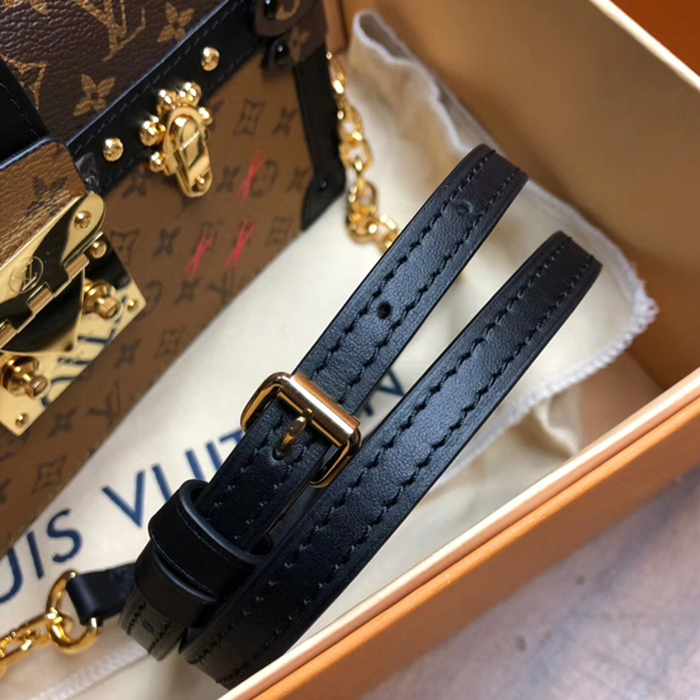 Сумка Louis Vuitton Trunk Clutch M43596 Monogram Canvas "Brown" фото № 8