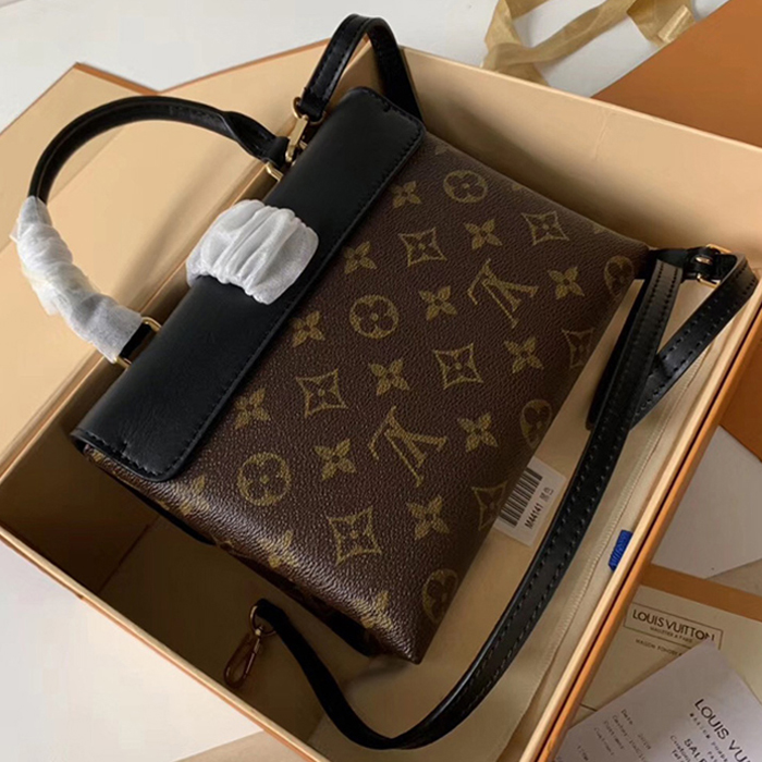 Сумка Louis Vuitton Locky BB M44141 Monogram Canvas Black "Brown" фото № 6