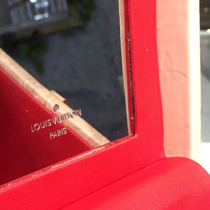 Сумка Louis Vuitton Bleecker Box M52516 Monogram Vernis Rose Ballerine Pink "Black" фото № 9