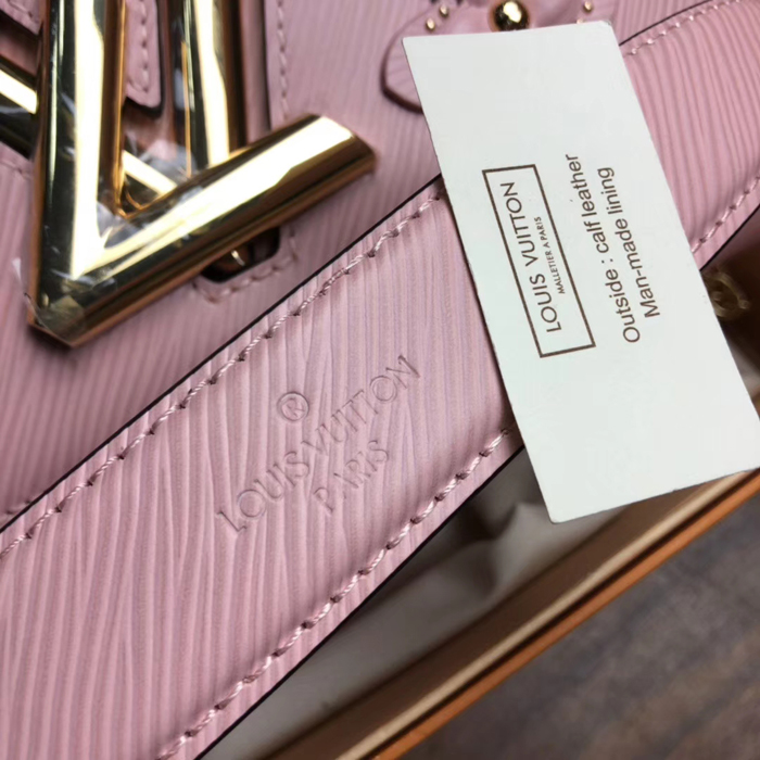 Сумка Louis Vuitton Twist MM M53851 Epi Leather Ballerine "Pink" фото № 7