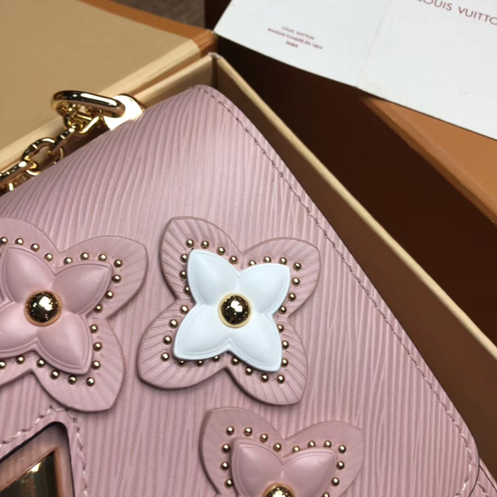Сумка Louis Vuitton Twist MM M53851 Epi Leather Ballerine "Pink" фото № 8