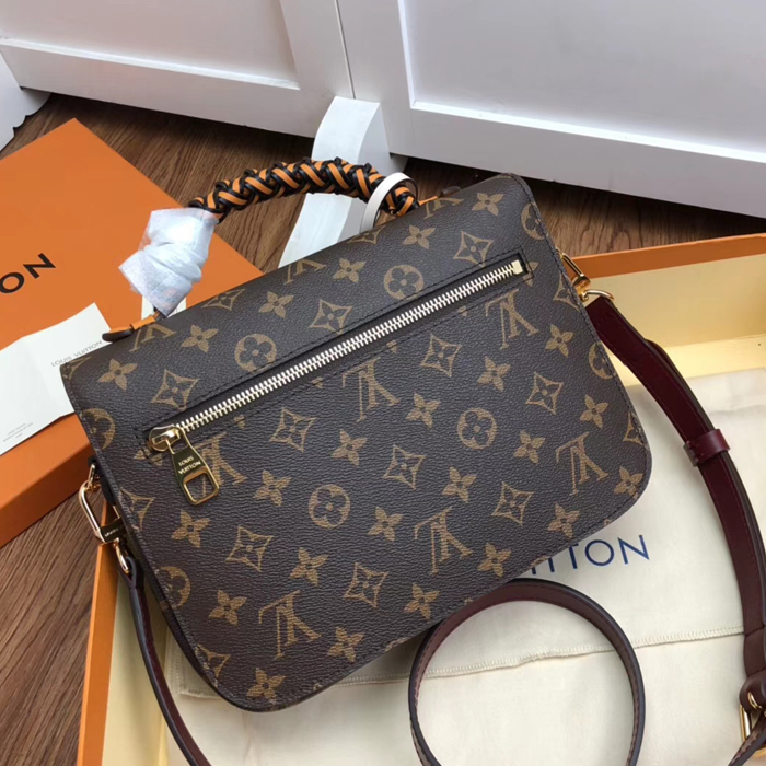 Сумка Louis Vuitton Pochette Metis M44668 Monogram Canvas "Brown" фото № 4
