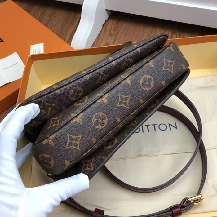 Сумка Louis Vuitton Pochette Metis M44668 Monogram Canvas "Brown" фото № 6