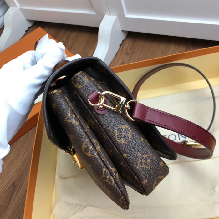 Сумка Louis Vuitton Pochette Metis M44668 Monogram Canvas "Brown" фото № 5