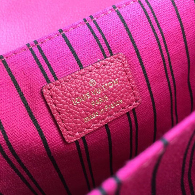 Сумка Louis Vuitton Pochette Metis 25cm Bag Monogram Empreinte Canvas Spring Summer 2018 Collection M44291 Freesia "Pink" фото № 7