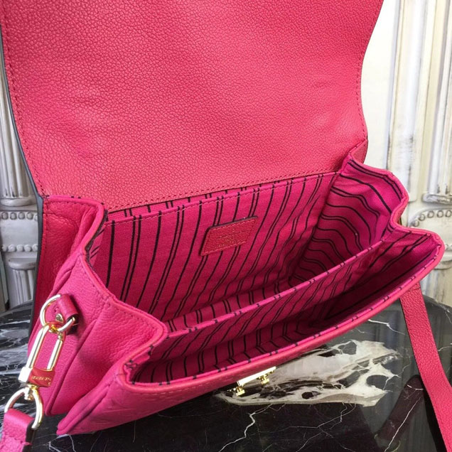 Сумка Louis Vuitton Pochette Metis 25cm Bag Monogram Empreinte Canvas Spring Summer 2018 Collection M44291 Freesia "Pink" фото № 9