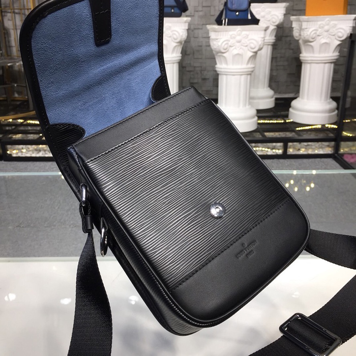 Сумка Louis Vuitton Men's Messenger Bag in Epi Leather M53495 2017 "Black" фото № 7