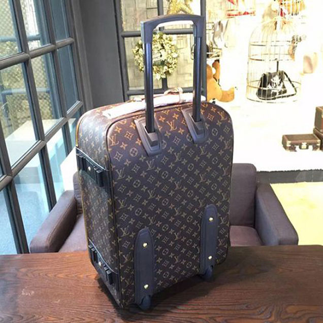 Чемодан Louis Vuitton M20013 Pegase Legere 55 Business Rolling Luggage Monogram Canvas "Brown" фото № 4