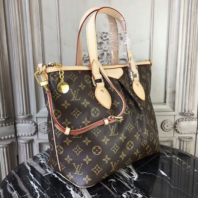 Сумка Louis Vuitton M40145 Palermo PM Shoulder Bag Monogram Canvas "Brown" фото № 3