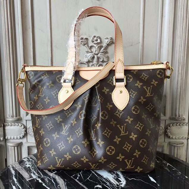 Сумка Louis Vuitton M40145 Palermo PM Shoulder Bag Monogram Canvas "Brown" фото № 4