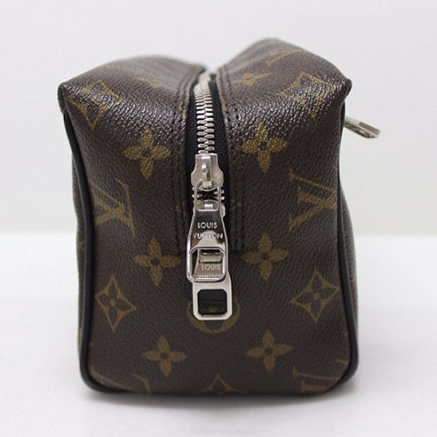 Косметичка Louis Vuitton M40378 Toiletry Kit Monogram Macassar Canvas "Brown" фото № 5