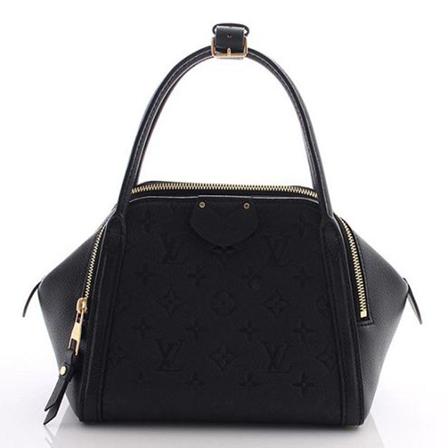 Сумка Louis Vuitton M41045 Marais BB Tote Bag Monogram Empreinte Leather "Black" фото № 2