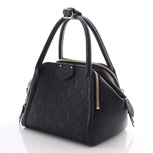 Сумка Louis Vuitton M41045 Marais BB Tote Bag Monogram Empreinte Leather "Black" фото № 3