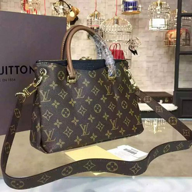 Сумка Louis Vuitton M41218 Pallas BB Tote Bag Monogram Canvas "Brown" фото № 3
