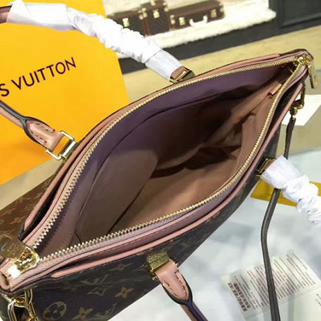 Сумка Louis Vuitton M41598 Pallas Tote Bag Monogram Canvas "Brown" фото № 10