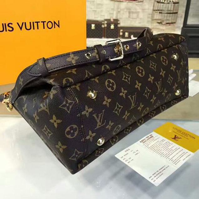 Сумка Louis Vuitton M41598 Pallas Tote Bag Monogram Canvas "Brown" фото № 9