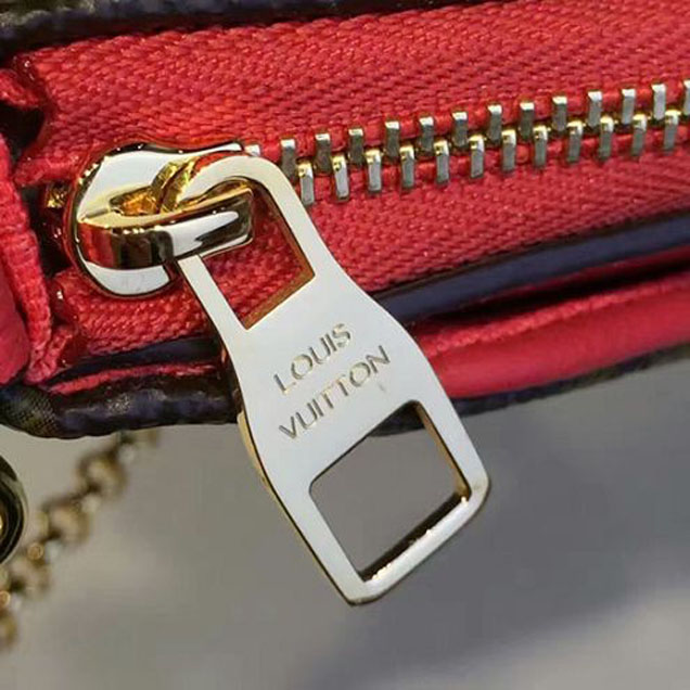 Сумка Louis Vuitton M41638 Pallas Clutch Crossbody Bag Monogram Canvas "Brown" фото № 7